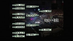 King of the Ring brackets 2