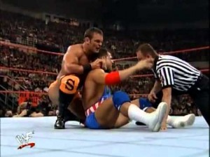 Pictured here: the moment that made Randy Orton want to be a wrestler