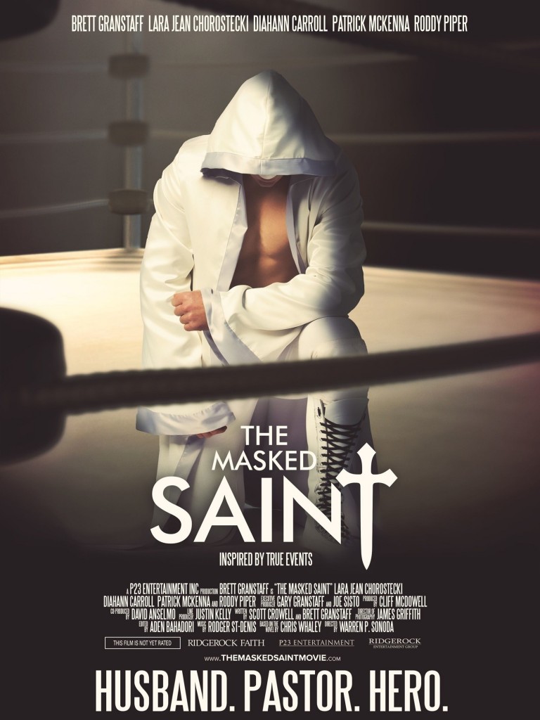 Ridgerock Entertainment Group and P23 Entertainment Inc. announce the January 8, 2016 theatrical release of THE MASKED SAINT through Freestyle Releasing. (PRNewsFoto/Ridgerock Entertainment Group)