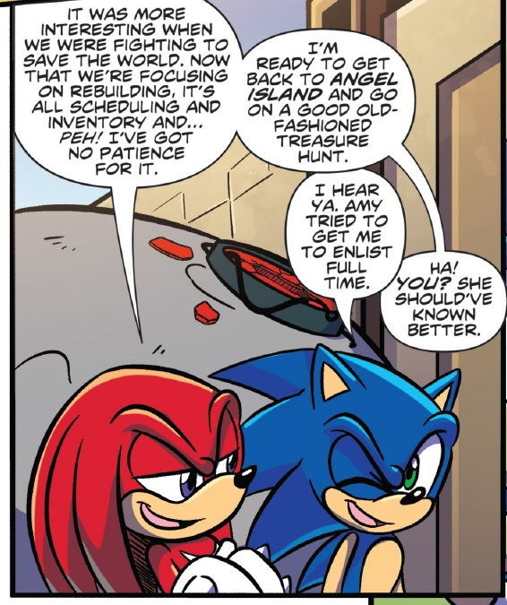 Why IDW's Sonic the Hedgehog NEEDS to Keep Knuckles' Iconic